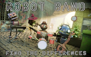 Robot Band – Find the differences